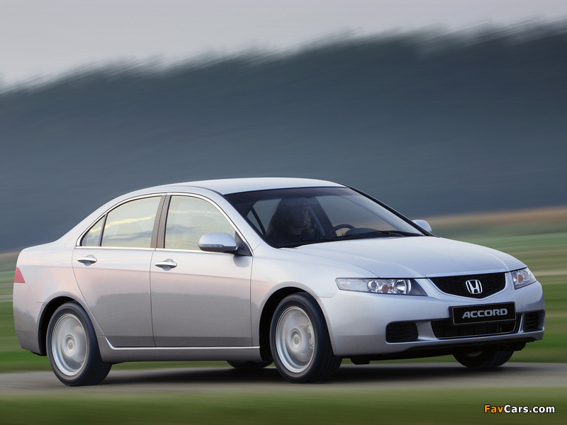 Honda Accord Sedan (CL) 2003–06 images (800 x 600)