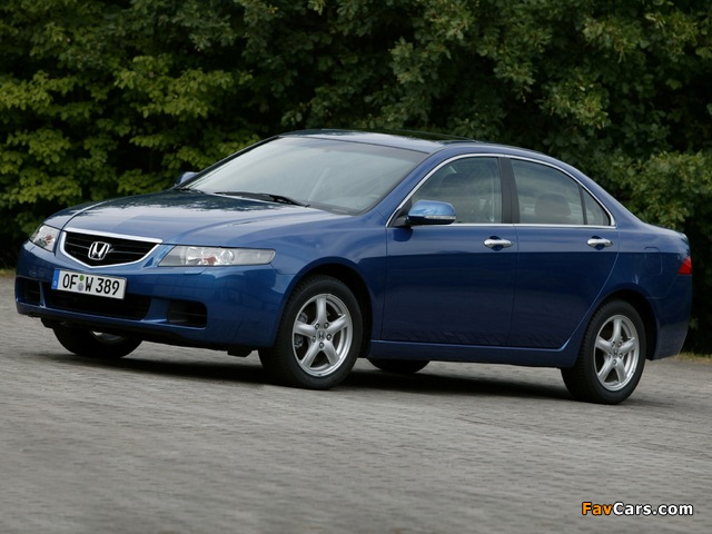 Honda Accord Sedan (CL) 2003–06 images (640 x 480)