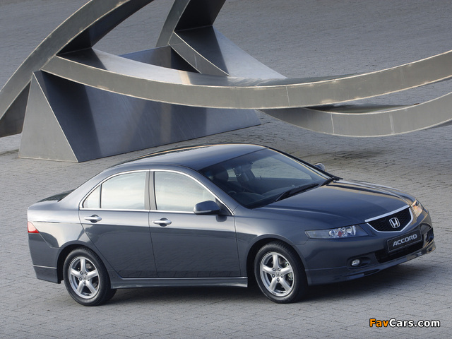 Honda Accord Type-S (CL9) 2003–06 photos (640 x 480)