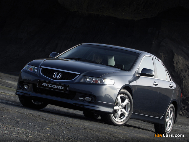 Honda Accord Type-S (CL9) 2003–06 pictures (640 x 480)