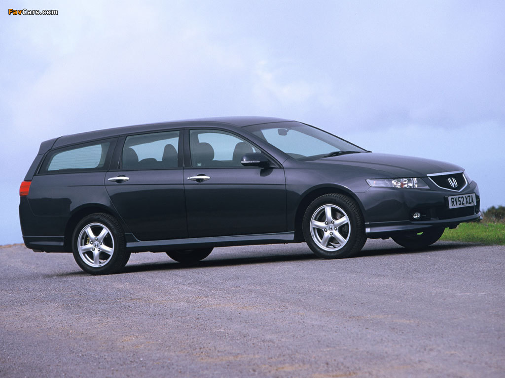 Honda Accord Type-S Tourer (CM2) 2003–06 pictures (1024 x 768)