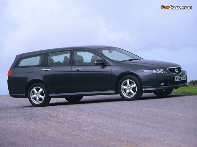 Honda Accord Type-S Tourer (CM2) 2003–06 pictures (640 x 480)