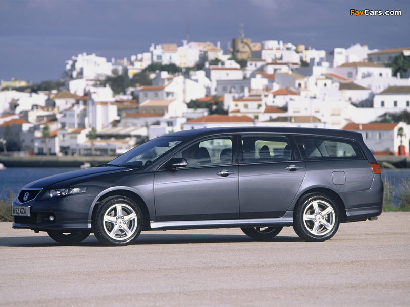 Honda Accord Type-S Tourer (CM2) 2003–06 wallpapers (800 x 600)