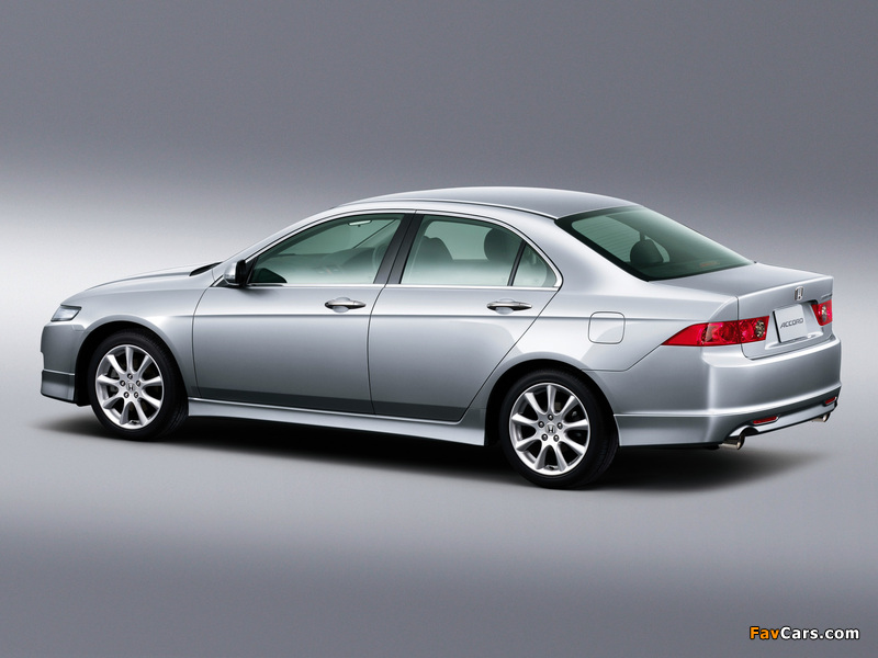 Honda Accord Type S JP-spec (CL9) 2005–08 images (800 x 600)