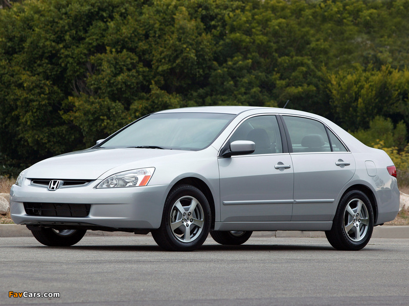 Honda Accord Hybrid US-spec 2005–06 images (800 x 600)
