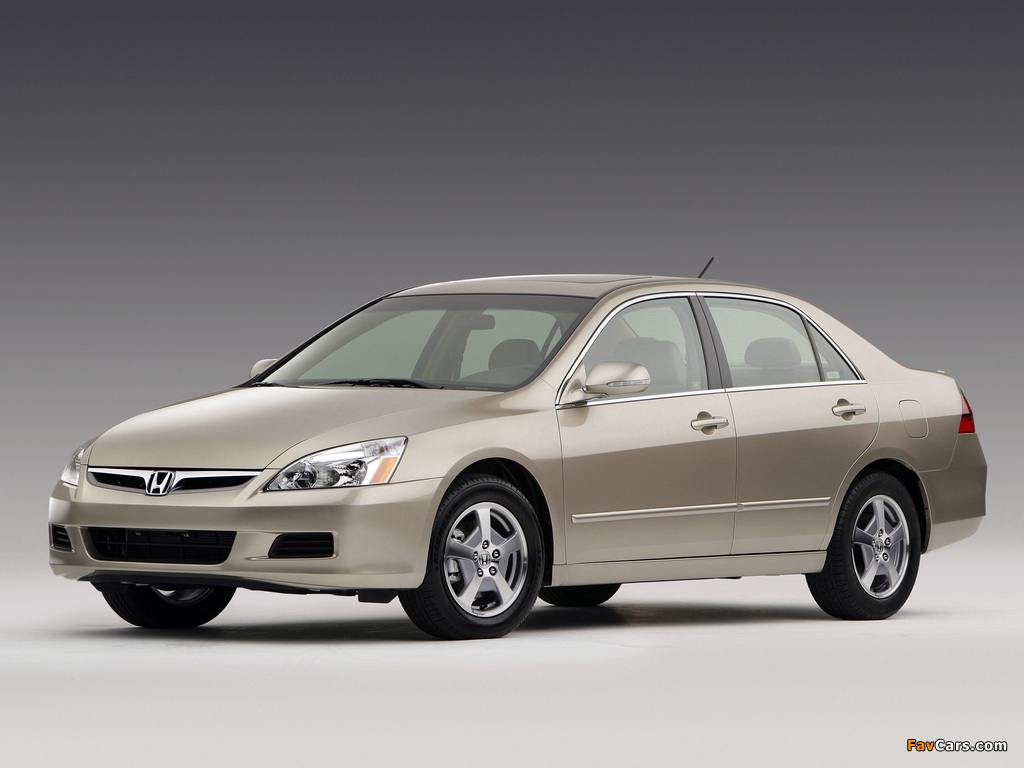 Honda Accord Hybrid US-spec 2006–07 images (1024 x 768)
