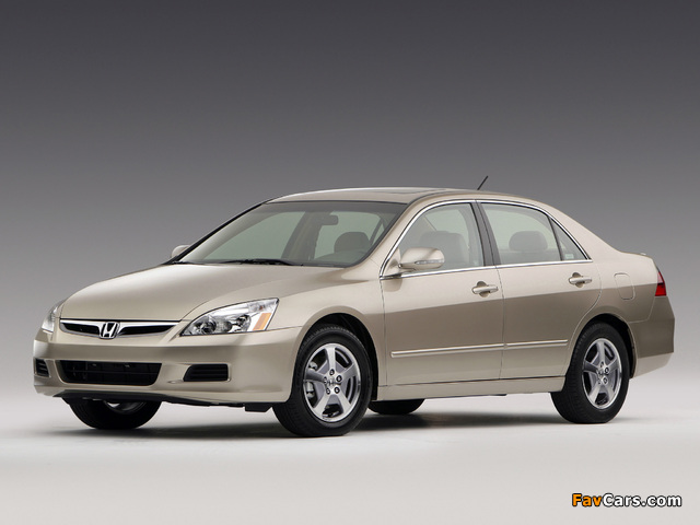 Honda Accord Hybrid US-spec 2006–07 images (640 x 480)