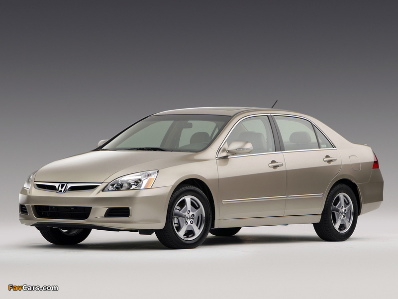 Honda Accord Hybrid US-spec 2006–07 images (800 x 600)