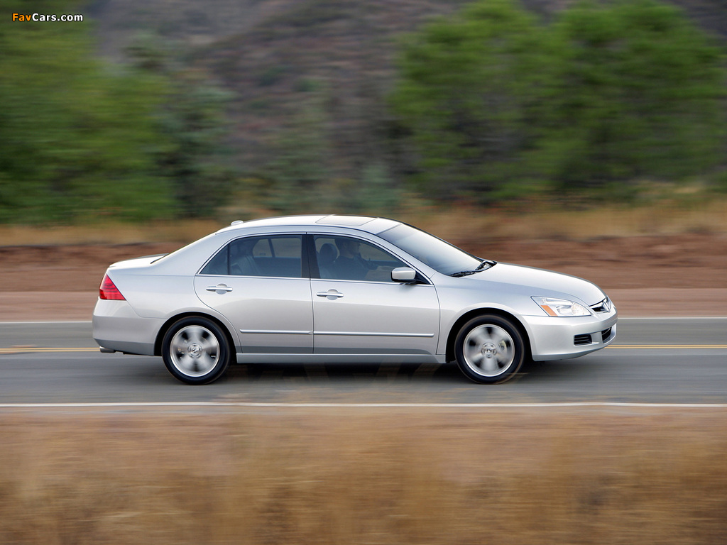 Honda Accord Sedan US-spec 2006–07 images (1024 x 768)
