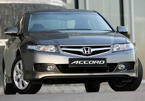 Honda Accord Sedan ZA-spec (CL) 2006–08 photos
