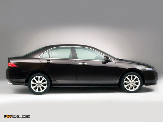 Honda Accord Sedan (CL) 2006–08 pictures (640 x 480)
