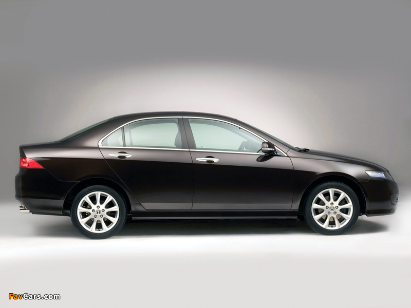 Honda Accord Sedan (CL) 2006–08 pictures (800 x 600)