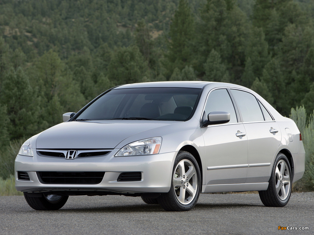 Honda Accord Sedan US-spec 2006–07 wallpapers (1024 x 768)