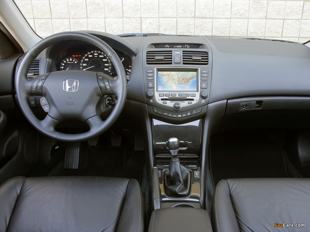 Honda Accord Sedan US-spec 2006–07 wallpapers (1024 x 768)