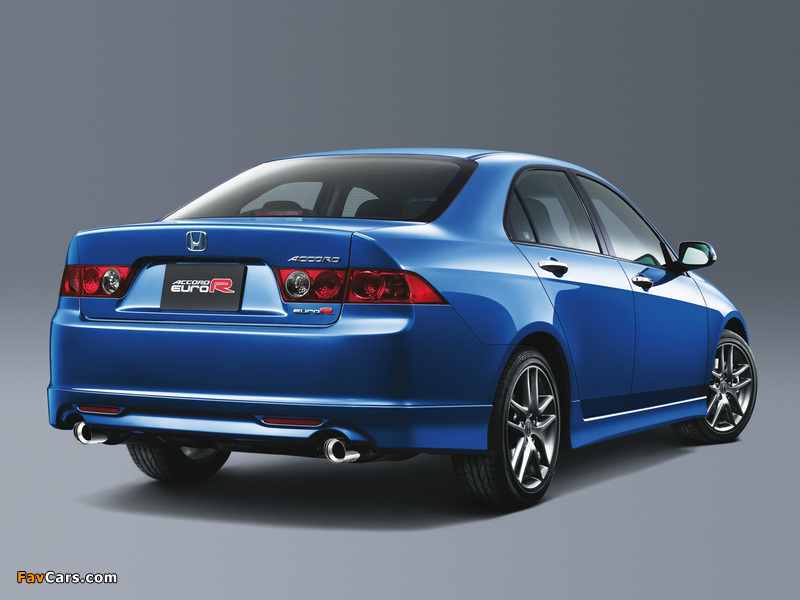 Honda Accord Euro-R Sedan (CL7) 2006–08 wallpapers (800 x 600)