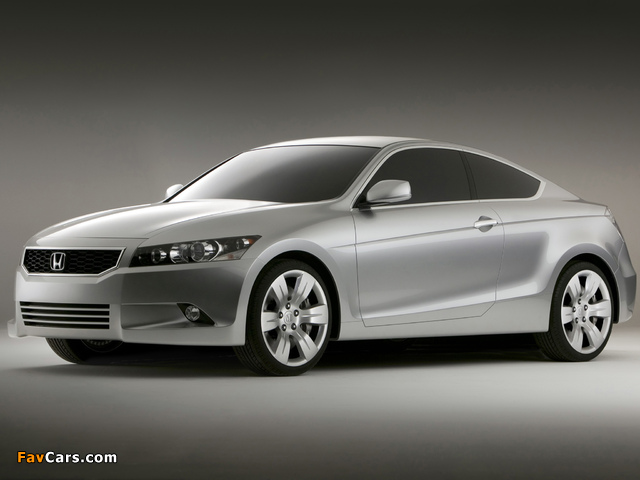 Honda Accord Coupe Concept 2007 wallpapers (640 x 480)