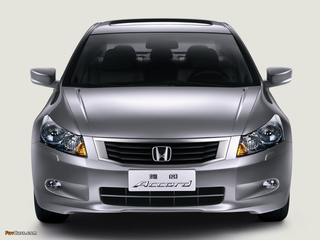 Honda Accord Sedan CN-spec 2008–11 images (1024 x 768)