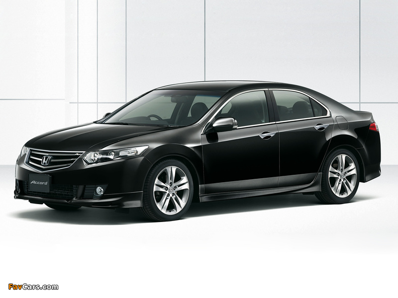 Honda Accord Sedan Sports Style JP-spec (CU) 2008–11 photos (800 x 600)