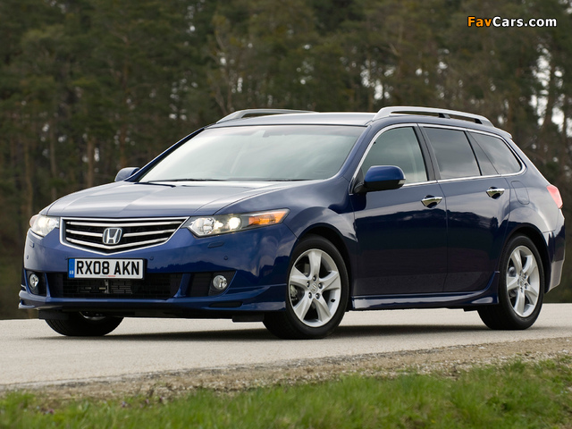 Honda Accord Tourer UK-spec (CW) 2008–11 photos (640 x 480)