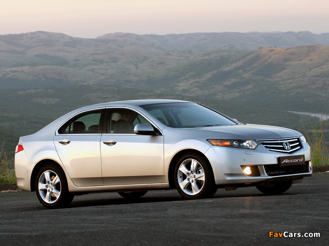 Honda Accord Sedan ZA-spec (CU) 2008–11 photos (640 x 480)