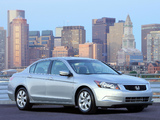 Honda Accord Sedan US-spec 2008–10 photos