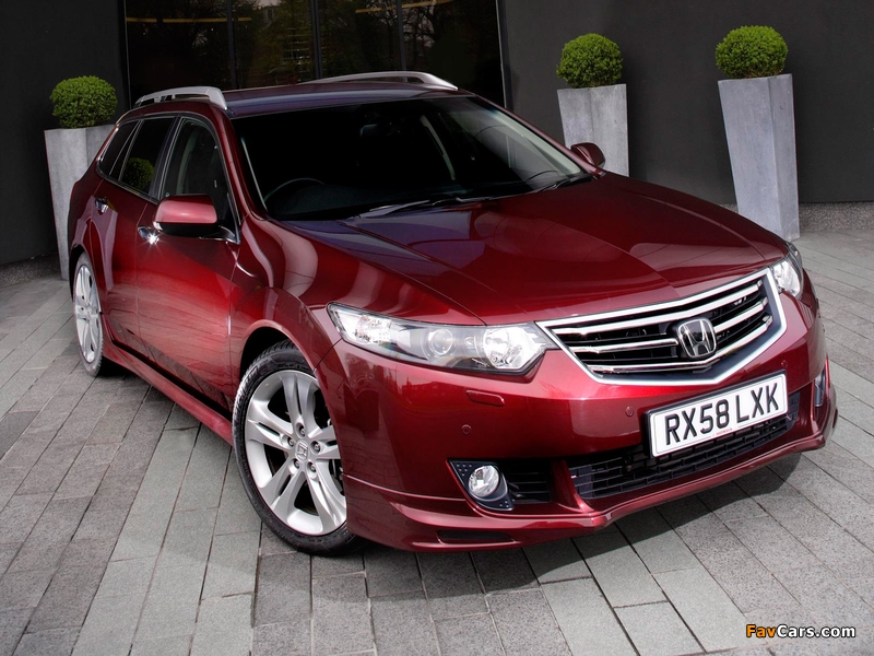 Honda Accord Type-S Tourer UK-spec (CW) 2008–11 photos (800 x 600)