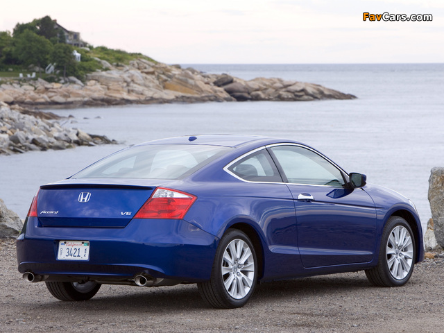 Honda Accord Coupe US-spec 2008–10 wallpapers (640 x 480)
