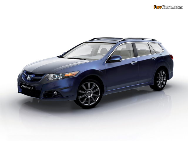 Honda Accord Tourer SportsPack (CW) 2008–11 wallpapers (640 x 480)