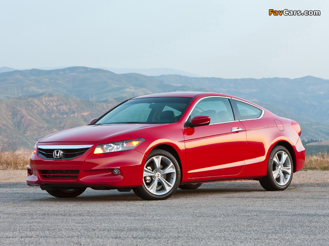 Honda Accord Coupe US-spec 2010–12 wallpapers (640 x 480)