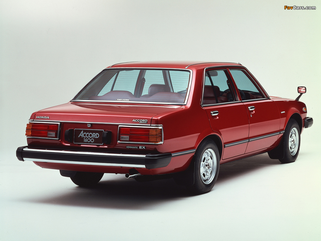 Images of Honda Accord Saloon 1977–81 (1024 x 768)