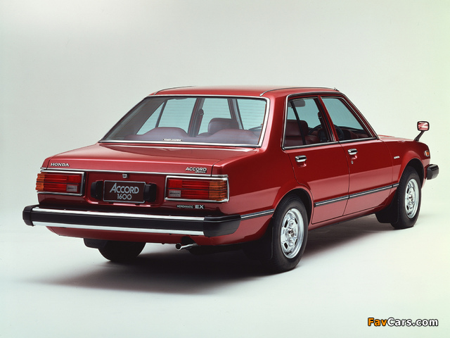 Images of Honda Accord Saloon 1977–81 (640 x 480)