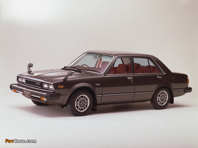 Images of Honda Accord Saloon 1977–81 (640 x 480)