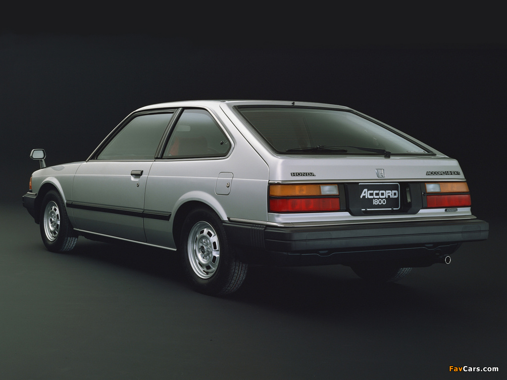 Images of Honda Accord Hatchback 1981–85 (1024 x 768)