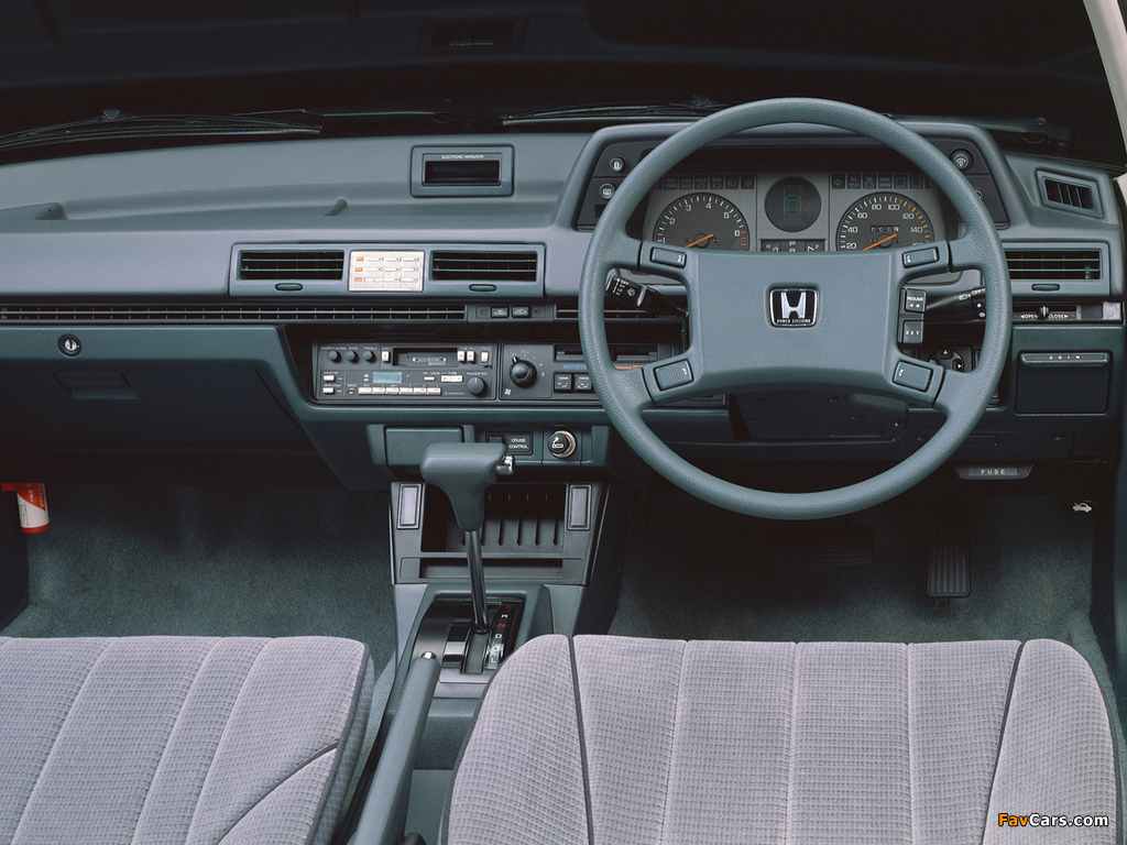 Images of Honda Accord EX-R Sedan 1982–85 (1024 x 768)