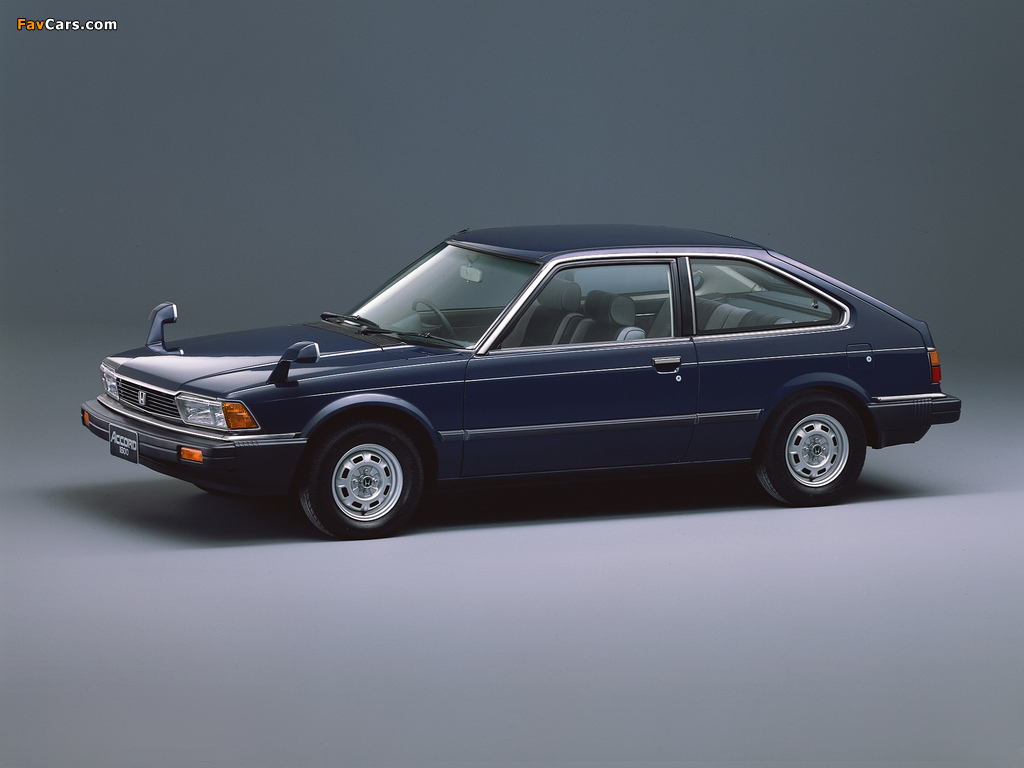 Images of Honda Accord EX-T Hatchback 1982–85 (1024 x 768)