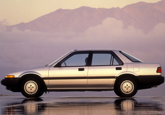 Images of Honda Accord Sedan US-spec (CA) 1986–89