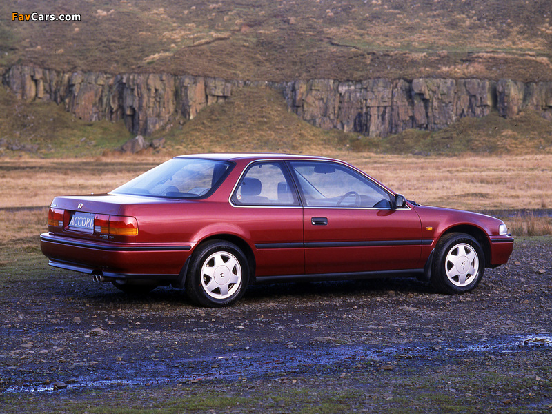 Images of Honda Accord Coupe UK-spec (CB6) 1990–93 (800 x 600)