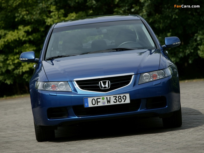 Images of Honda Accord Sedan (CL) 2003–06 (800 x 600)