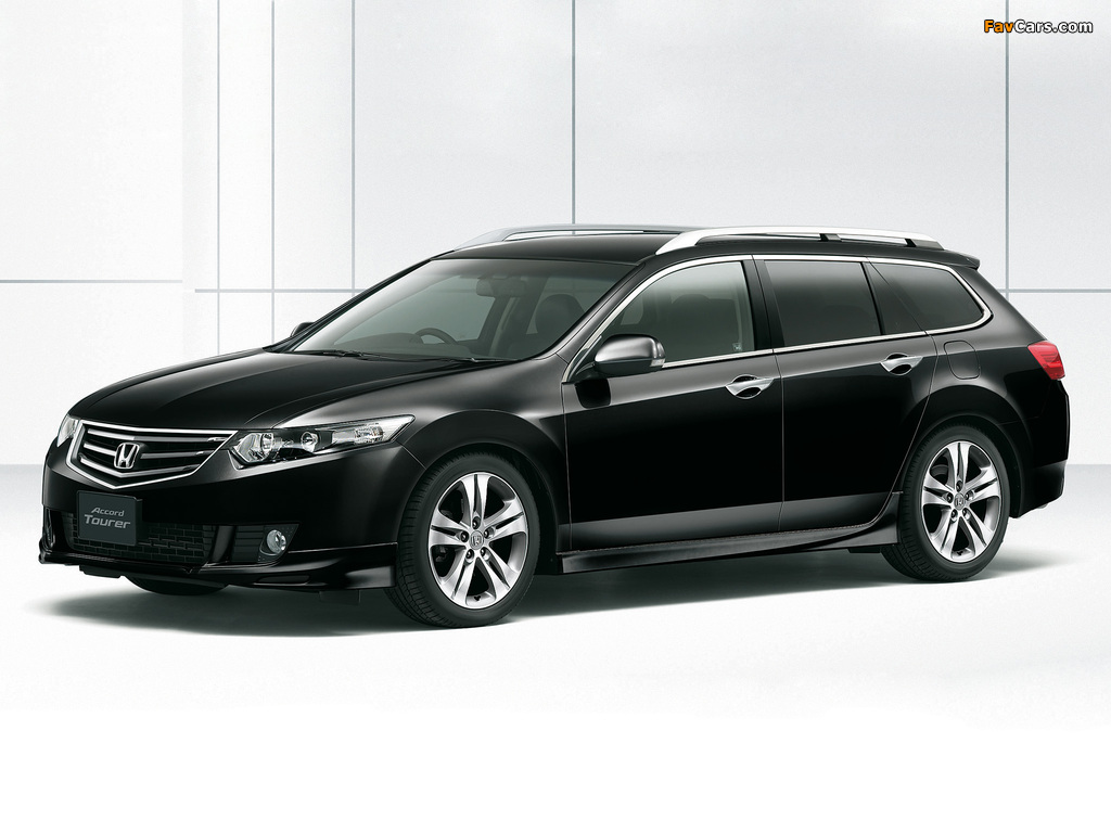 Images of Honda Accord Tourer Sports Style JP-spec (CW) 2008–11 (1024 x 768)