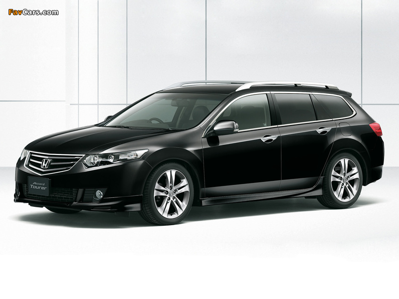 Images of Honda Accord Tourer Sports Style JP-spec (CW) 2008–11 (800 x 600)