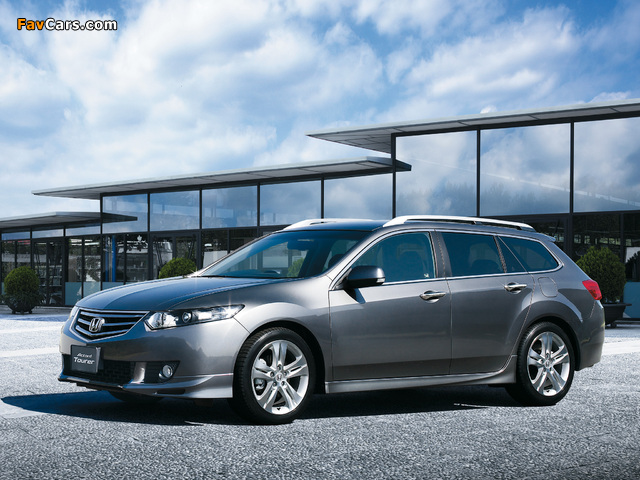 Images of Honda Accord Tourer Sports Style JP-spec (CW) 2008–11 (640 x 480)
