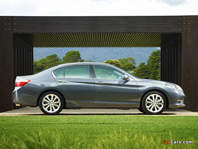 Images of Honda Accord Sedan AU-spec 2013 (640 x 480)
