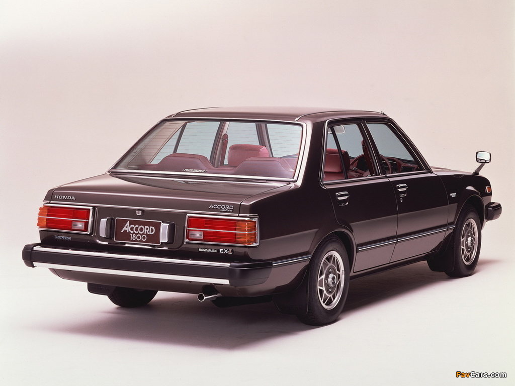 Photos of Honda Accord Saloon 1977–81 (1024 x 768)