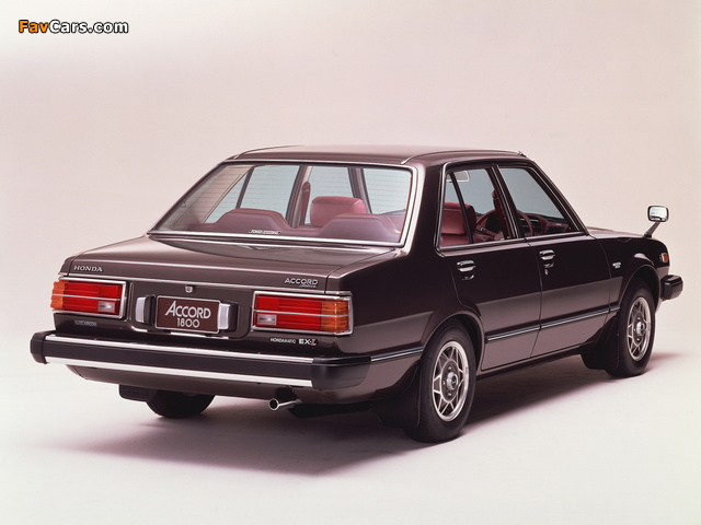 Photos of Honda Accord Saloon 1977–81 (640 x 480)