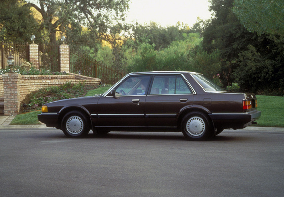 Photos of Honda Accord Sedan US-spec 1982–85