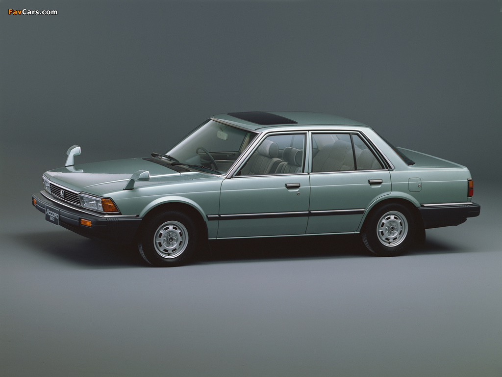 Photos of Honda Accord EX-R Sedan 1982–85 (1024 x 768)
