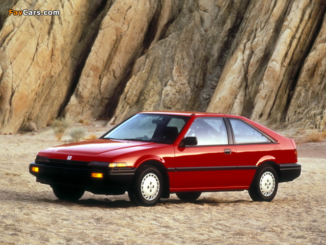 Photos of Honda Accord Hatchback US-spec (CA) 1986–89 (640 x 480)