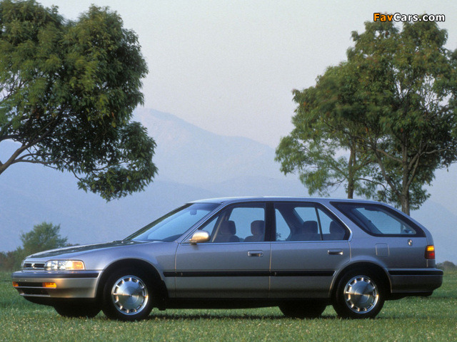 Photos of Honda Accord Wagon (CB9) 1990–93 (640 x 480)