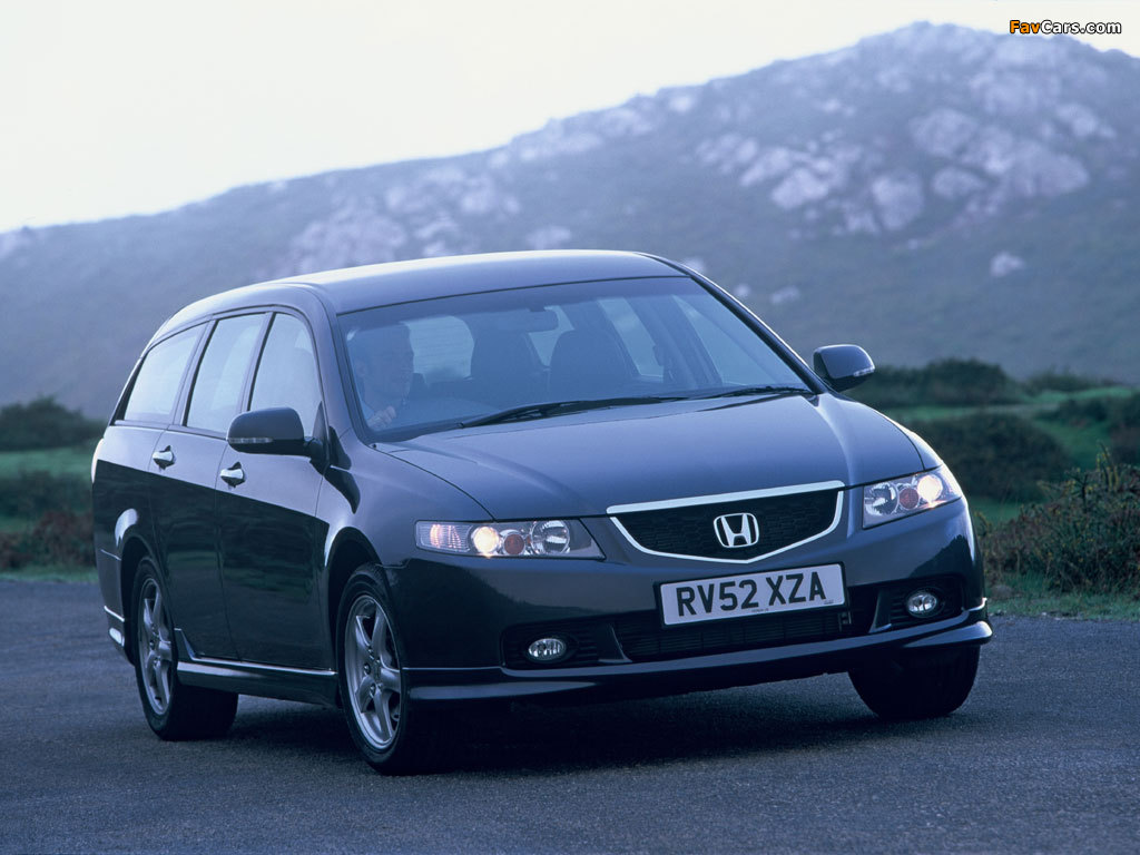 Photos of Honda Accord Type-S Tourer (CM2) 2003–06 (1024 x 768)