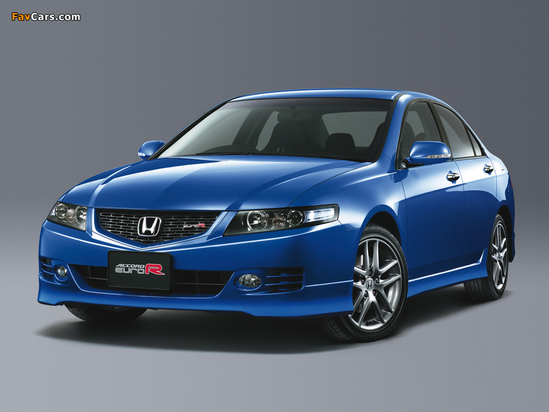 Photos of Honda Accord Euro-R Sedan (CL7) 2006–08 (800 x 600)